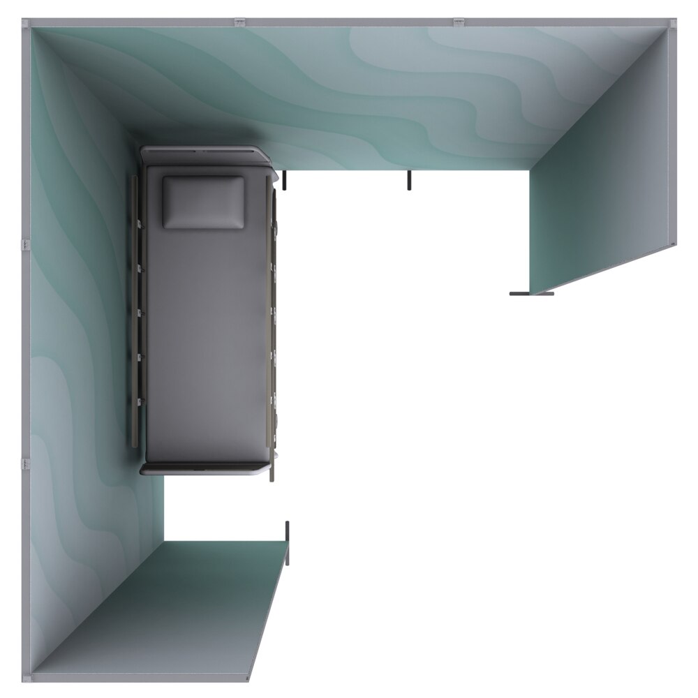 QSEG Isolation Room — Single Isolation Room / Full Custom Print